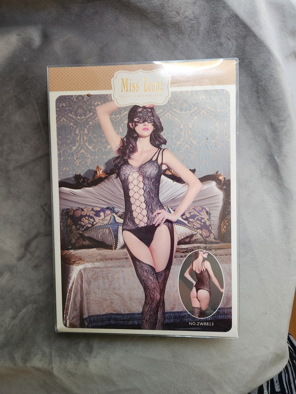 Miss Leona Pantyhose - Body Stocking - Body Tights - Unitard - Black - Sexy